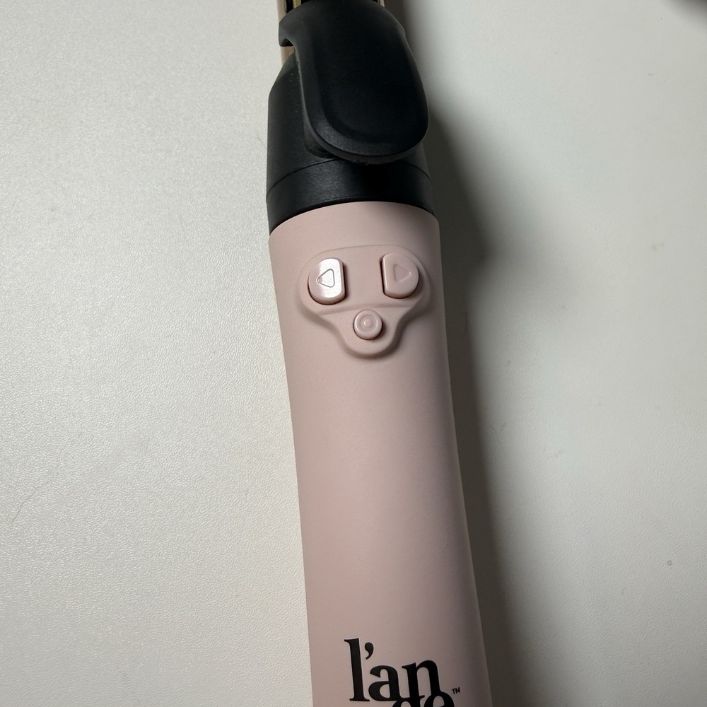 Lange 25MM Titanium Rotating Curling Iron, Color Blush, Le Pirouette - Picture 4 of 7